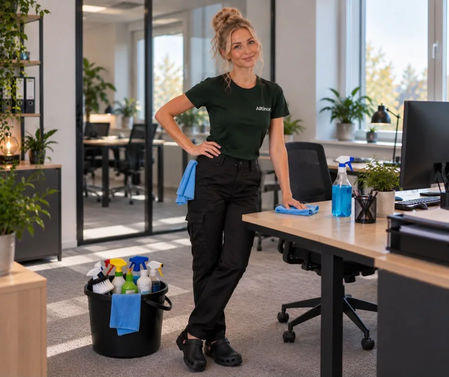 Bedriftsrenhold hos Alltinor